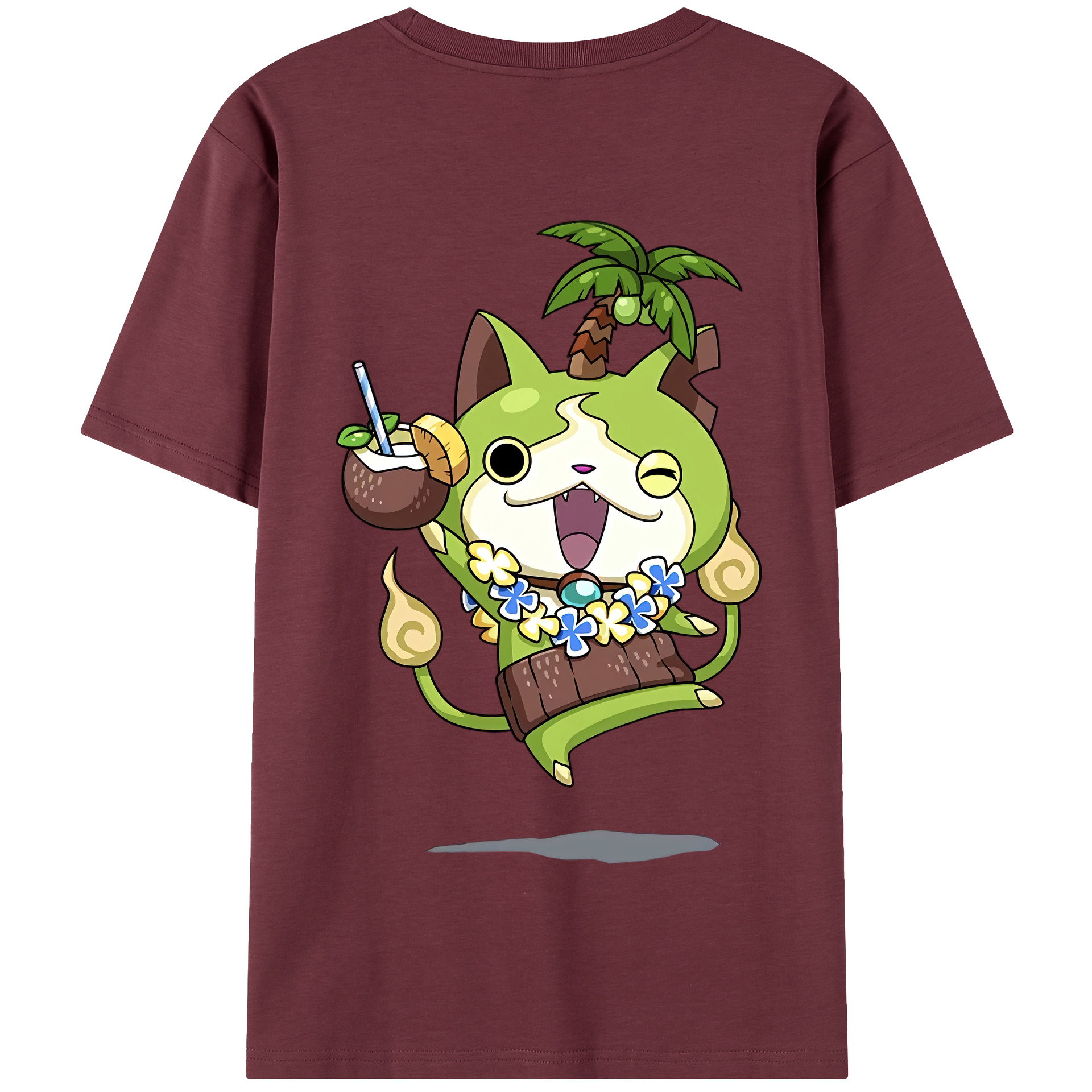 （画像用） 妖怪ウォッチ Yo-kai Watch 綿100％半袖Tシャツ（背面プリント）